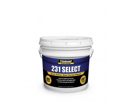 Клей полимерный акриловый для напольных покрытий 231 Acrylic Polymer Wood Flooring Adhesive 13,2 л. Titebond