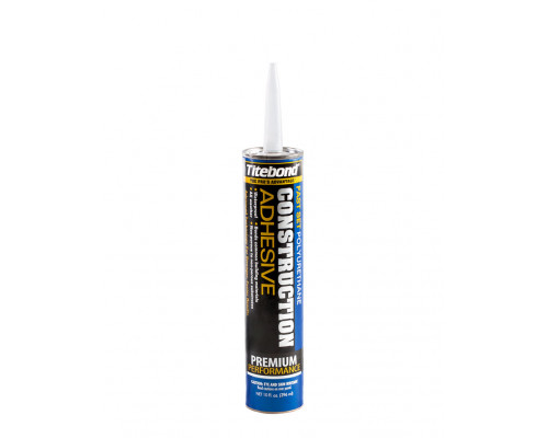 Клей полиуретановый без растворителя Titebond FastSet Construction Adhesive светло-коричневы 296 мл.