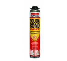 Клей полиуретановый для пенополистирольных плит Soudabond EASY GUN 750 мл. Soudal 121618