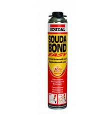 Клей полиуретановый для пенополистирольных плит Soudabond EASY GUN 750 мл. Soudal 121618