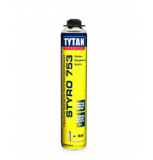 Клей полиуретановый для теплоизоляции "Tytan Professional Styro 753" 750 мл.