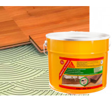 Клей полиуретановый однокомпонентный высокоэластичный SikaBond®-54 Parquet ведро 13 кг. 