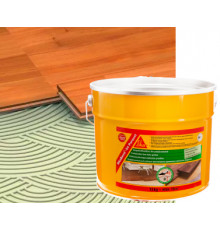 Клей полиуретановый однокомпонентный высокоэластичный SikaBond®-54 Parquet ведро 13 кг. 