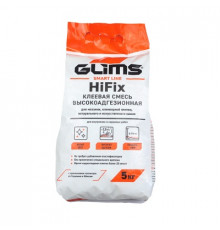 Клей с экстра сильной фиксацией GLIMS HiFix белый 5 кг.