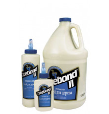 Клей столярный промышленный влогастойкий Premium II Wood Glue однокомпонентный 118 мл. Titebond