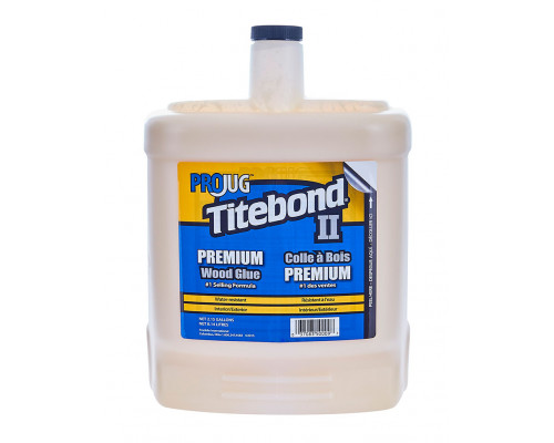 Клей столярный промышленный влогастойкий Premium II Wood Glue однокомпонентный 9 кг. Titebond