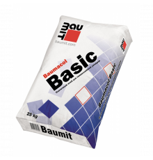 Клей тонкослойный плиточный Baumit Baumacol Basic 0,8 МПа серый 25 кг.
