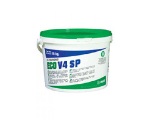 Клей универсальный  для укладки ПВХ и резиновых покрытий ULTRABOND ECO V4 SP 16кг. Mapei