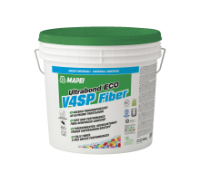 Клей универсальный с фиброй для напольных покрытий Ultrabond Eco V4 SP Fiber 16кг.Mapei