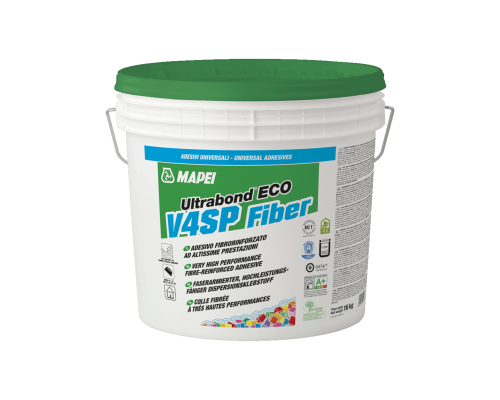 Клей универсальный с фиброй для напольных покрытий Ultrabond Eco V4 SP Fiber 16кг.Mapei