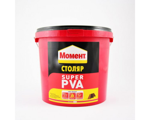 Клей универсальный водно-дисперсионный D2 Момент-Столяр Супер ПВА 3 кг. Henkel