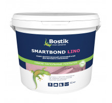 Клей водно-дисперсионный для укладки бытовых ПВХ покрытий Bostik SmartBond Lino 12 кг.