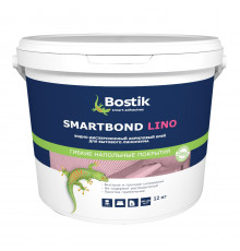 Клей водно-дисперсионный для укладки бытовых ПВХ покрытий Bostik SmartBond Lino 12 кг.