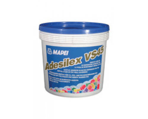 Клей вододисперсионный для настенных покрытий из ПВХ ADESILEX VS45 белый 25кг. Mapei