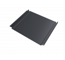 Кликфальц Double Pro Grand Line Drap TR матовый 510 мм. RAL 7024 мокрый асфальт 0,45 мм.