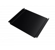 Кликфальц Double Pro Grand Line Drap TR матовый RAL 9005 черный 0,45 мм.