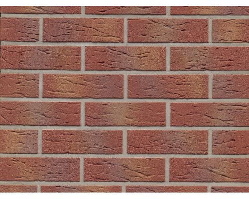 Клинкерная плитка ручной формовки Feldhaus klinker R335NF9 carmesi antic mana