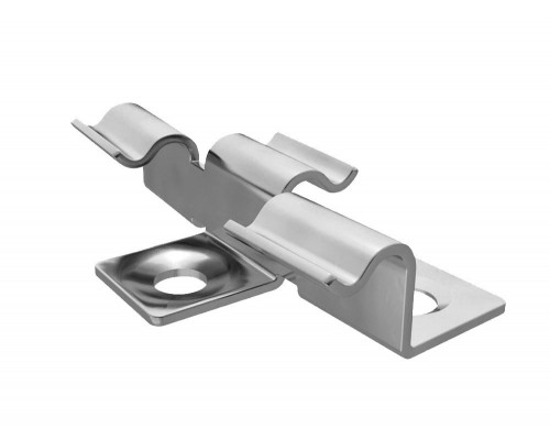 Клипса рядовая HILST Premium 3D (металл) 6,5 мм. (упак. 100 шт)