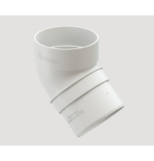Колено 45˚ Docke STANDARD 120/80 Белый