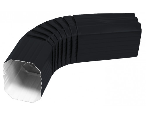 Колено прямоугольное Grand Line Vortex Matt RAL 7024 Серый графит