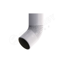 Колено сливное 60° Stynergy D125/100 мм. RAL 7004 Сигнальный серый