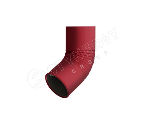 Колено сливное 60° Stynergy D185/150 мм. RAL 3005 Винно-красный
