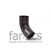 Колено сливное FarAcs СТАЛЬ 125/90 (Полиэстер-RR 32) 