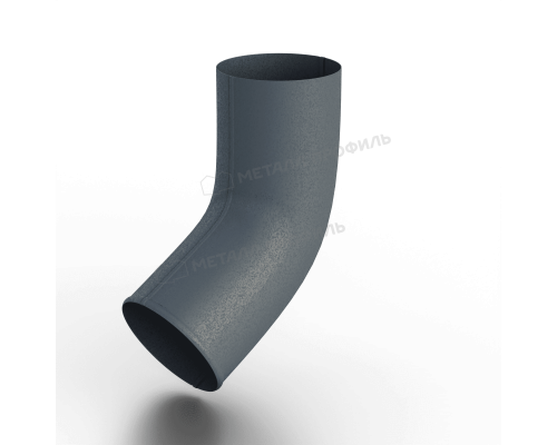 Колено сливное Металл Профиль Foramina Freeze D100 Grey Серый