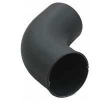 Колено стока Grand Line 125/90 мм. Matte PU RAL 7024 Мокрый асфальт
