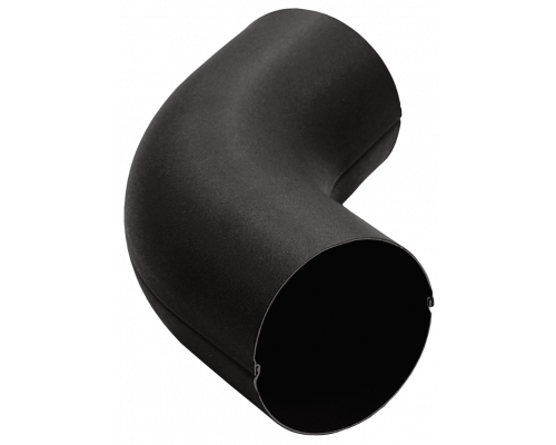 Колено трубы 60° Grand Line 125/90 мм. Matte PU RR 32 Темно-коричневый