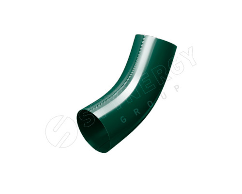 Колено трубы 60° Stynergy 125/90 мм. RAL 6005 Зеленый мох