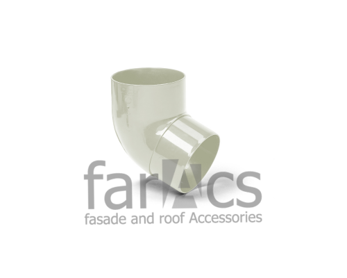 Колено трубы 67° FarAcs PREMIUM ПВХ 152/100 Белый