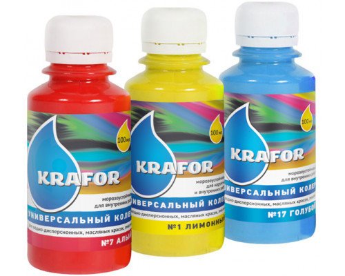 Колер универсальный салатный №12 450мл Krafor