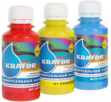 Колер универсальный синий №18 100мл Krafor