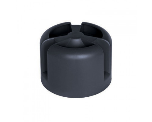 Колпак на трубу кровельный Krovent HupCap Черный RAL 9005