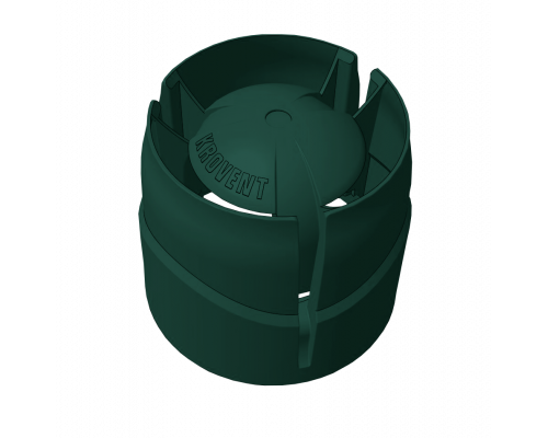 Колпак на трубу Krovent HupCap New 110 RAL 6005 Зеленый