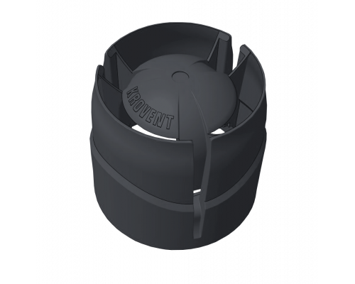 Колпак на трубу Krovent HupCap New 110 RAL 7024 Серый