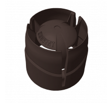 Колпак на трубу Krovent HupCap New 110 RAL 8017 Коричневый