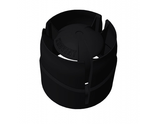 Колпак на трубу Krovent HupCap New 110 RAL 9005 Черный