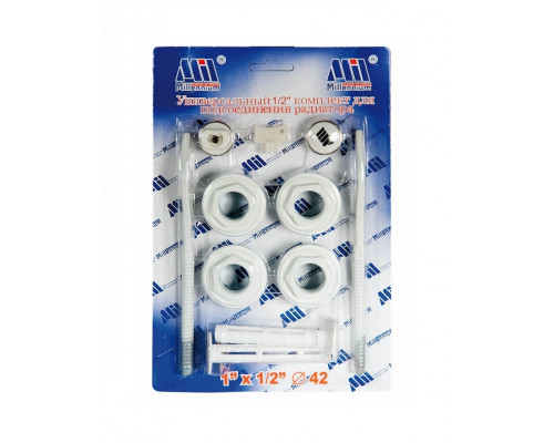 Комплект пробок для радиатора 1"x1/2" ( 2креп.) Millennium