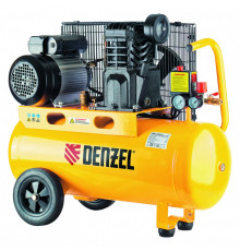 Компрессор масляный PC 2/50-400, Х-Pro, ременный, 10 бар, производительность 400 л/мин, 2,3 кВт, 220В Denzel