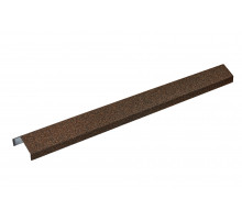 Конек ребровой для композитной черепицы CM Roof кофе 1,35 м.