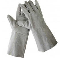 Краги СИБИН из спилка, XL, длина-350мм