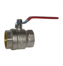 Кран шаровый PN25, 2" В/В, длинная ручка