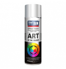 Краска аэрозольная акриловая  ART белая матовая 400 мл. (12)  RAL 9003М "TYTAN"