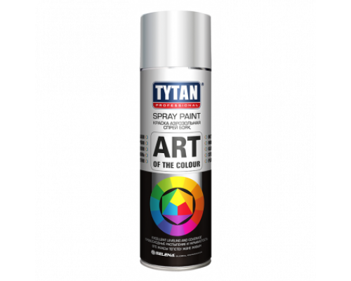 Краска аэрозольная акриловая  ART белая матовая 400 мл. (12)  RAL 9003М "TYTAN"