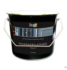 Краска акрилатная для деревянных фасадов Paritet Fasadakrylatfarg Bas C 9L 
