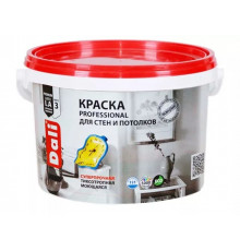 Краска акриловая 9л. Рогнеда DALI PROFESSIONAL 3 (матовая) для стен и потолков база А