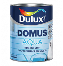 Краска акриловая для деревянных фасадов Dulux "Domus aqua" белая 10 л.