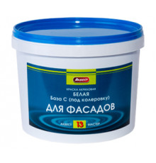 Краска акриловая для фасадных работ Аквест-13 Мастер матовая база C 14 кг.
